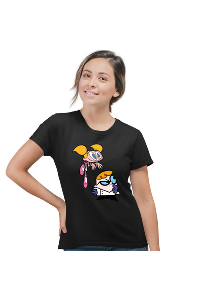 OEM Tricou Femei Laborator Dexter Dee Dee Tiptil Furiseaza