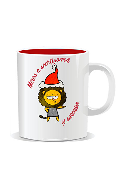 Mug Mania Personalized Christmas mug, Smell of cinnamon and sarcasm