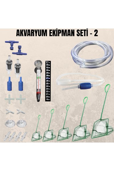 MS AKVARYUM CANLILARI ÜRETİM VE TEDARİK TESİSİ AKVARYUM EKİPMAN SETİ XXL