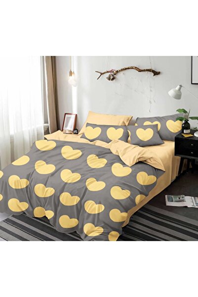 Happy Home FINET bed linen, double bed, without elastic, 6 pieces, 220x230cm