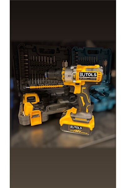 butols PROFOSYONEL XR ŞARZLI VİDALAMA MATKAP 84 PARÇA SET