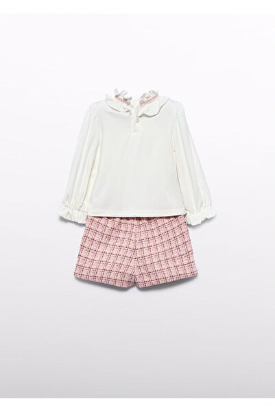 Abel & Lula Mayoral Abel&Lula Baby Girl Shorts Set