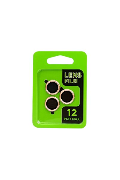 Yazmak واقي عدسة كاميرا iPhone 12 Pro Max من الزجاج المقوى 9H - شفاف عالي الد...