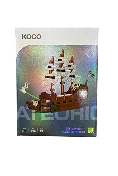 E-TrendShopp 523 PARÇA gemi lego yapı oyuncak