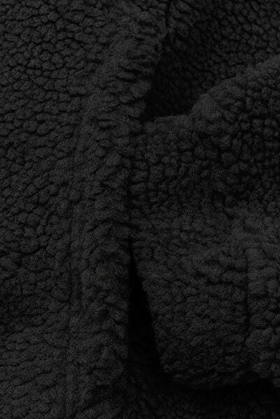 GENIUS STORE Erkek Kapüşonlu Polar Sherpa Kuzu Kumaş İçi Şardonlu Kapüşonlu Sweatshırt SHERPA-KAP