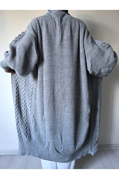 Lasirius Winter Women's Long Oversize Knitwear Cardigan, Stylish and Comfortable Design