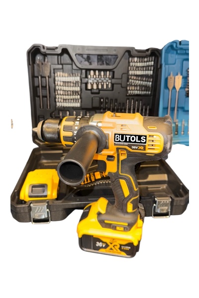 Genel Markalar KÖMÜRSÜZ X2 ŞARZLI DARBELİ VİDALAMA MATKAP 84 PARÇA SET MAVİ