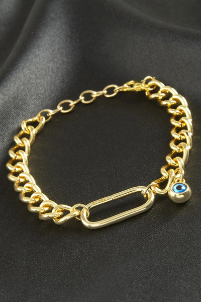 Eco Lounge Evil Eye Chain Bracelet