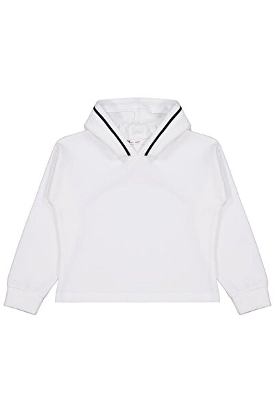 LC Waikiki Girls Kapüşonlu 10-13 Yaş Eşofman - Ekru12-13 Yaş