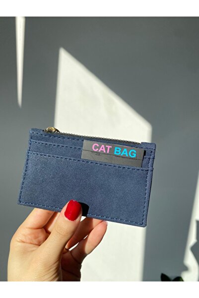 ÇANTA Cat Bag Navy Blue Card Holder