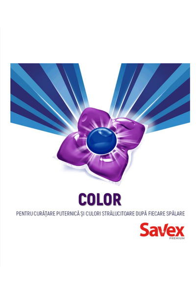 SAVEX Detergent capsules Premium Caps, 64 pcs, Color