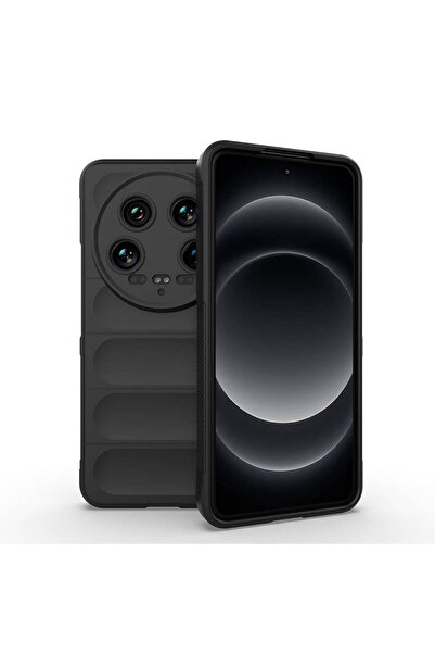 zore غطاء حماية لهاتف Mi 14 Ultra من السيليكون المرن بتصميم MYST العرقي مع سط...