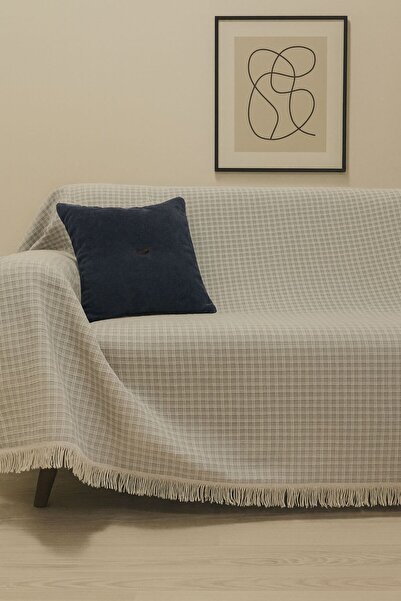 OSIO Mia Koltuk Örtüsü 180x220 Cm Püsküllü