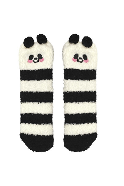 Other Șosete de pluș cu panda, negre