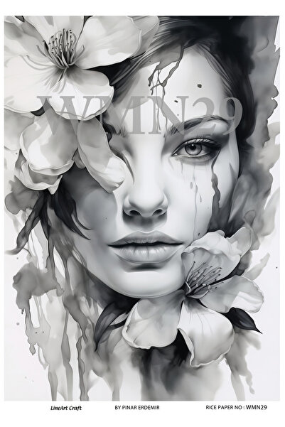 LİNEART Pirinç Dekopaj Kağıdı LA-WM29