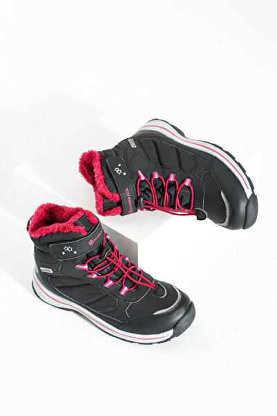 Hammer Jack Moreno Waterproof Black Girls' Boots & Booties 23148-F