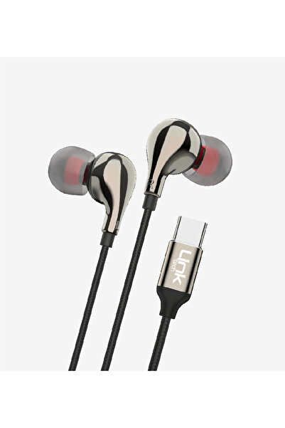 Linktech Link Tech E84 Tip-C HD Ses Kulak İçi Kablolu Kulaklık