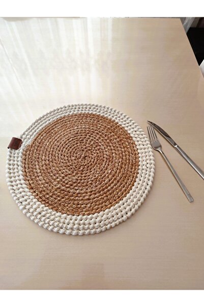 Madame Coco Alsace Naturel White Platter - 34 cm - 1 Piece