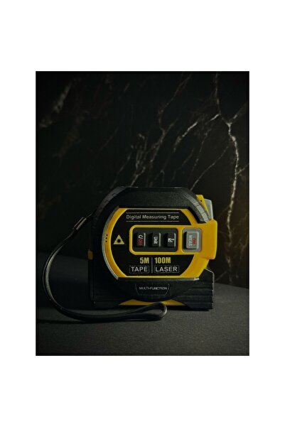 KETYA Professional 3-in-1 Measuring Tape — Digital Display, Voice Guide, Cross Laser, 100m Laser,