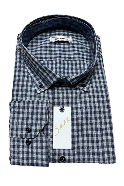 SMAK BÜYÜK BEDEN SONBAHAR-KIŞLIK( 3XL-4XL-5XL) UZUN KOL TEK CEPLİ PAMUKLU GÖM...