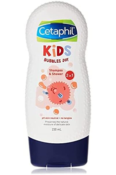 Cetaphil شامبو وجل استحمام للأطفال ٢ في ١، ٢٣٠ مل (بابلز جوي)