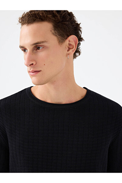 Loft Regular Fit Black Men's Sweater Lf2040999