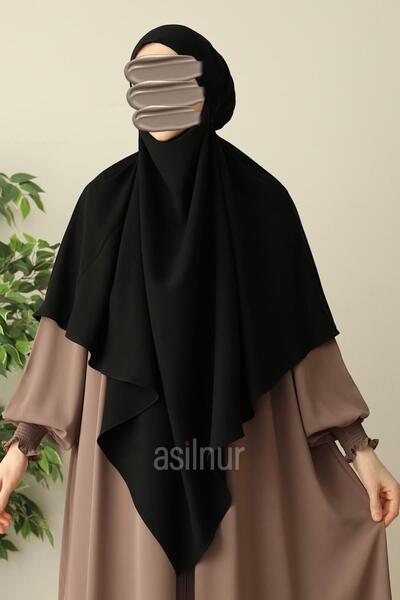 ASİLNUR Alya Single Layer Soufflé Black