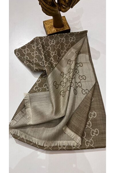 EB SCARF شال حريري من الصوف الإيطالي عالي الجودة