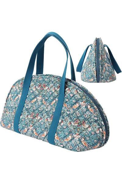 yumakça Örgü Çantası, Çok Amaçlı El Çantası, Organizer Çanta Le15 Mavi