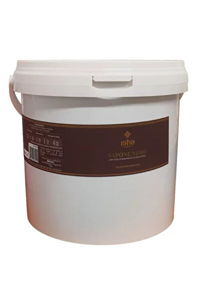 isha Săpun negru african cu eucalipt, vrac 5 L -