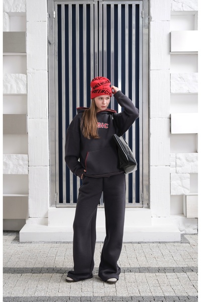 OUZ Winter 2-Piece Tracksuit Set (with Suzene Embroidery Detail)