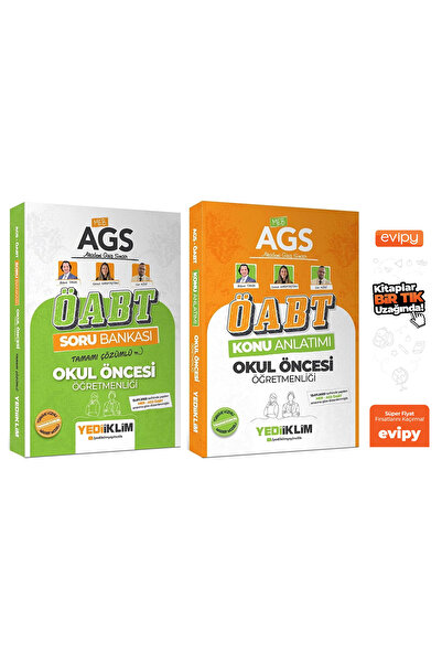 evp akademi Yediiklim 2026 ÖABT MEB-AGS Okul Öncesi Öğretmenliği Konu Anlatım...