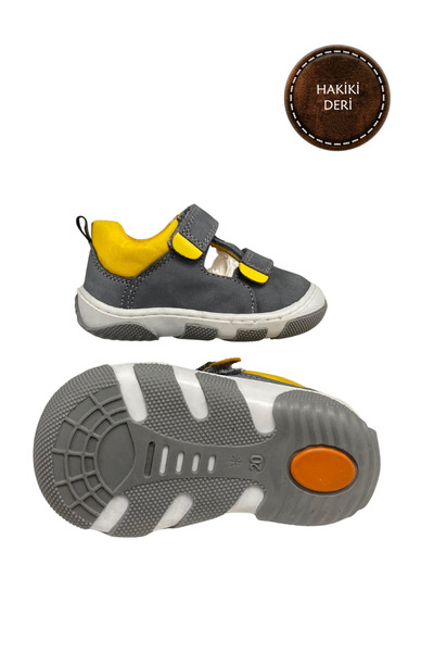 şenler bebe world kids Baby Boy Shoes Genuine Leather Orthopedic Sole