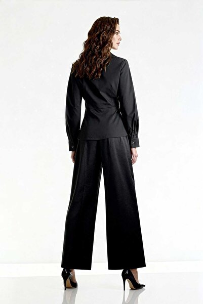 UTOPIAN Toka Detaylı Volanlı Bluz