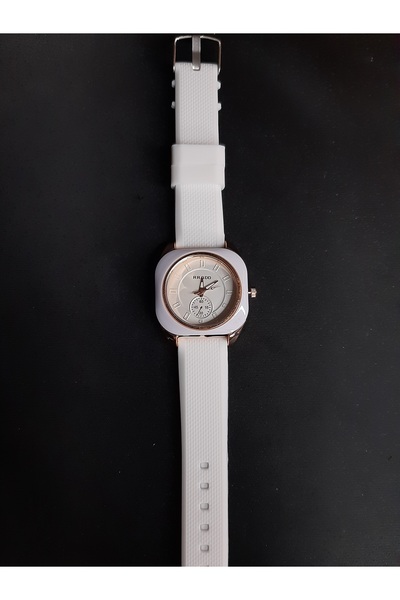 MRYart White Color Women's Watch with Silicone Cord