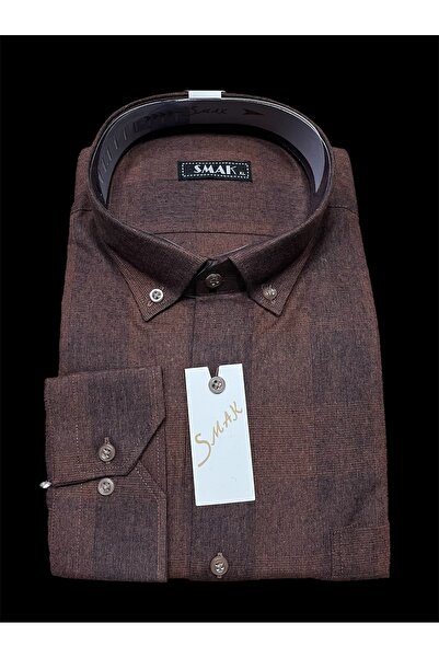 SMAK KIŞLIK,UZUN KOL ,TEK CEP ,PAMUKLU BABA GÖMLEĞİ.