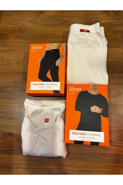 Jiber بدلة حرارية مريحة للرجال مع سخان، لا تسبب الرطوبة أو الروائح الكريهة