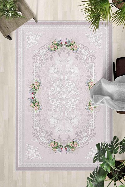 Monnhein Non-Slip Base Washable Carpet – Modern Digital Print Carpet for Kitc...