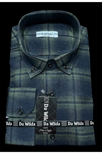 Dawilda KIŞLIK,UZUN KOL ,TEK CEP ,PAMUKLU BABA GÖMLEĞİ.