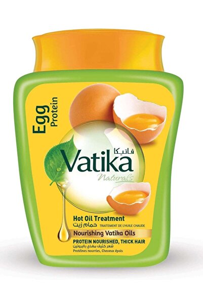 Vatika علاج بروتين البيض بالزيت الساخن 500 جرام
