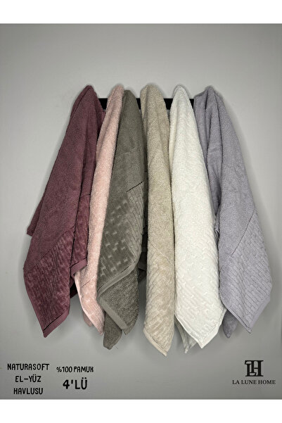 la lune home Naturasoft 50X90 Hand Towel 6-Piece Set