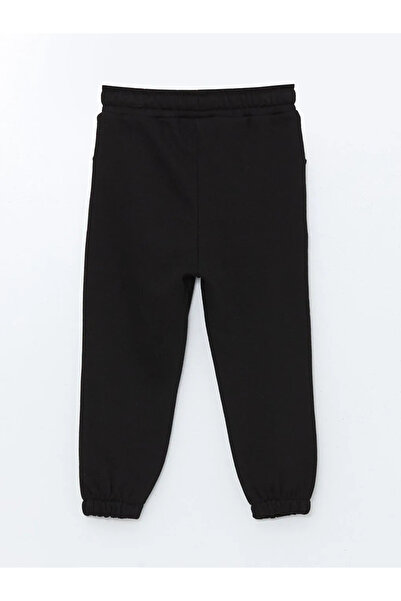 LC Waikiki Lcw Eco Black Thick Baby Boy Jogger Sweatpants with Elastic Waist