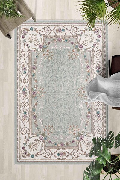 Monnhein Non-Slip Base Washable Carpet – Modern Digital Print Carpet for Kitc...