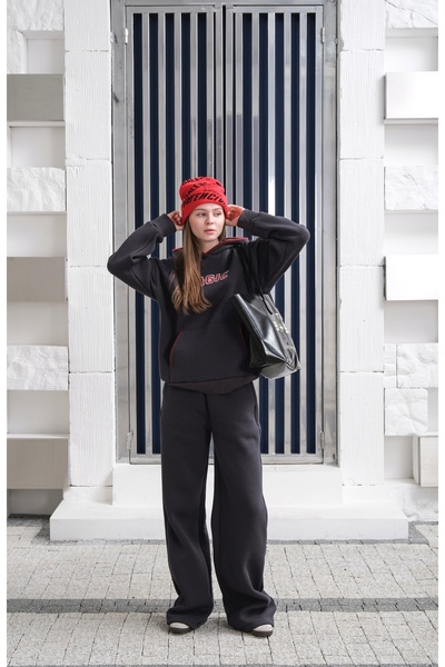 OUZ Winter 2-Piece Tracksuit Set (with Suzene Embroidery Detail)