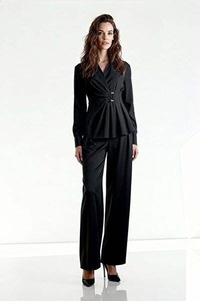 UTOPIAN Toka Detaylı Volanlı Bluz