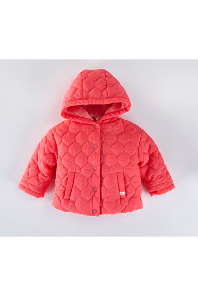 ZERA KIDS نسيج مبطن ناعم، جيب، معطف شتوي بغطاء للرأس للأطفال