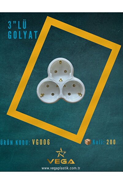 VEGAPLASTİK 3’lü Golyat