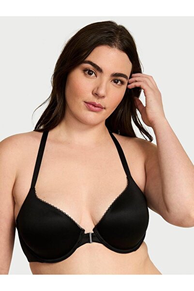 Victoria's Secret Lightweight padding support racerback demi bra with lace