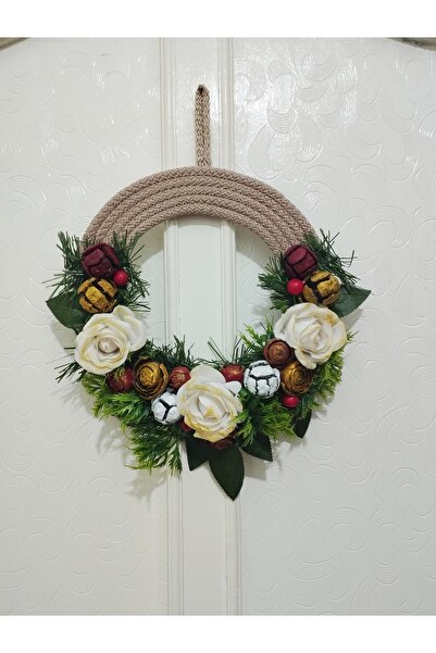 bayram taşcıoğlu home desing Gift Special Design Door Wall Ornament Pine Cone Garland Christmas Door Ornament