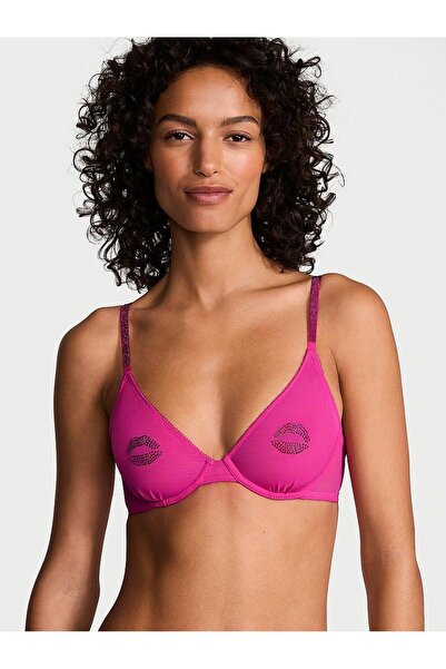 Victoria's Secret Işıltılı Desteksiz Demi Sütyen